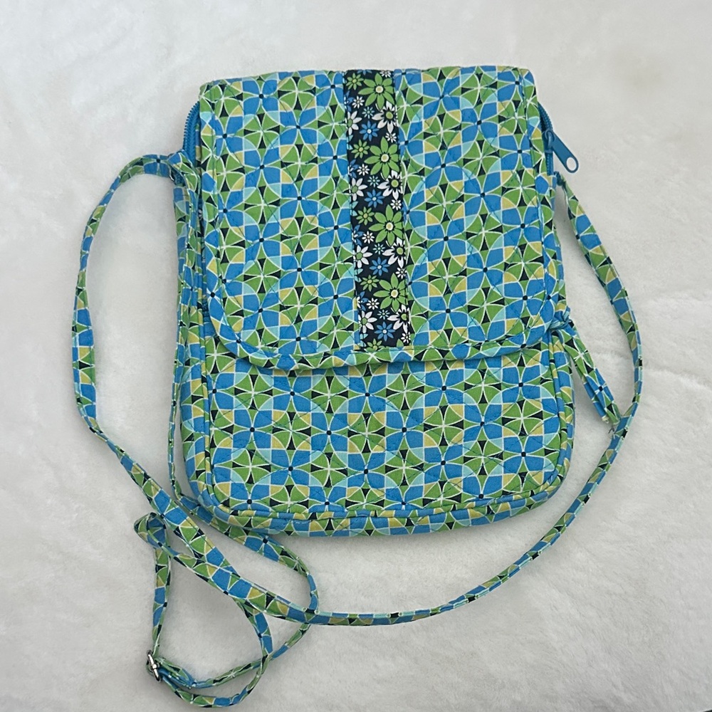 Floral Patterned Crossbody Bag